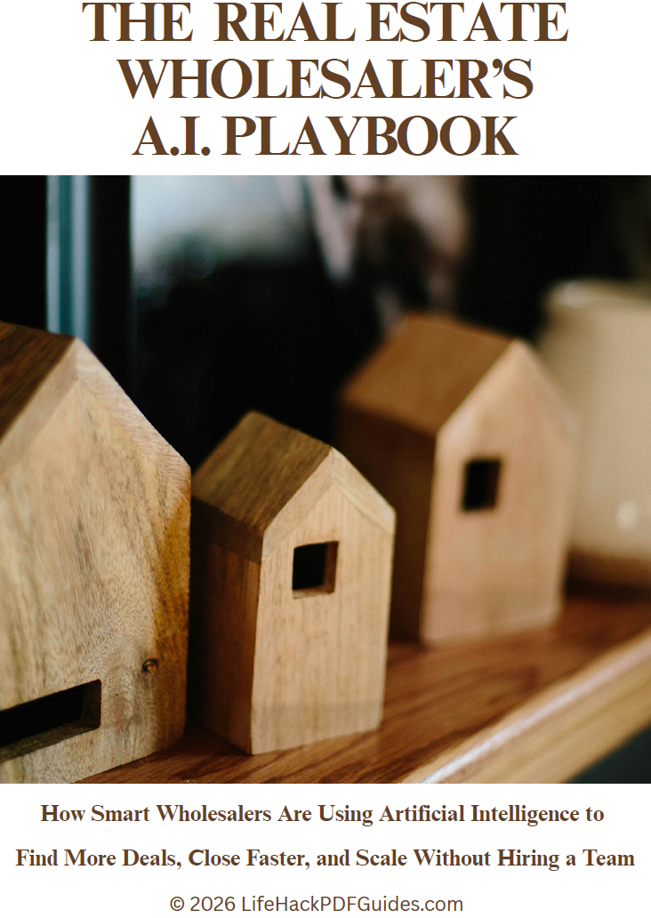 The Real Estate Wholesaler's A.I. Playbook