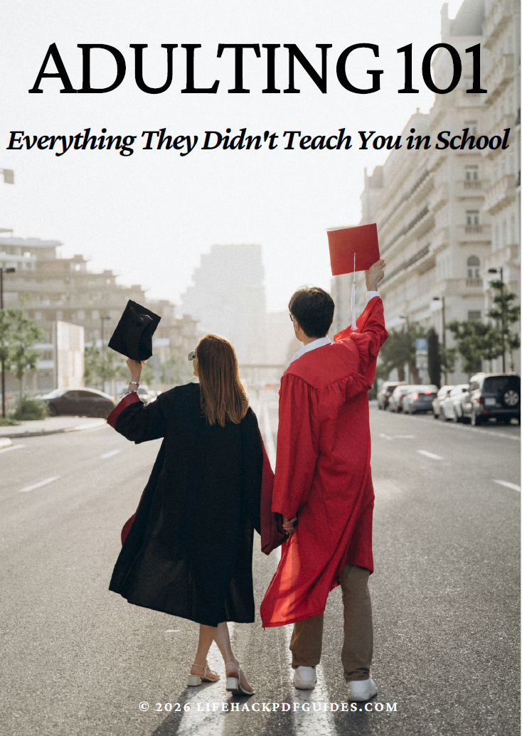 Adulting 101 : Everything They Didn't Teach You In School